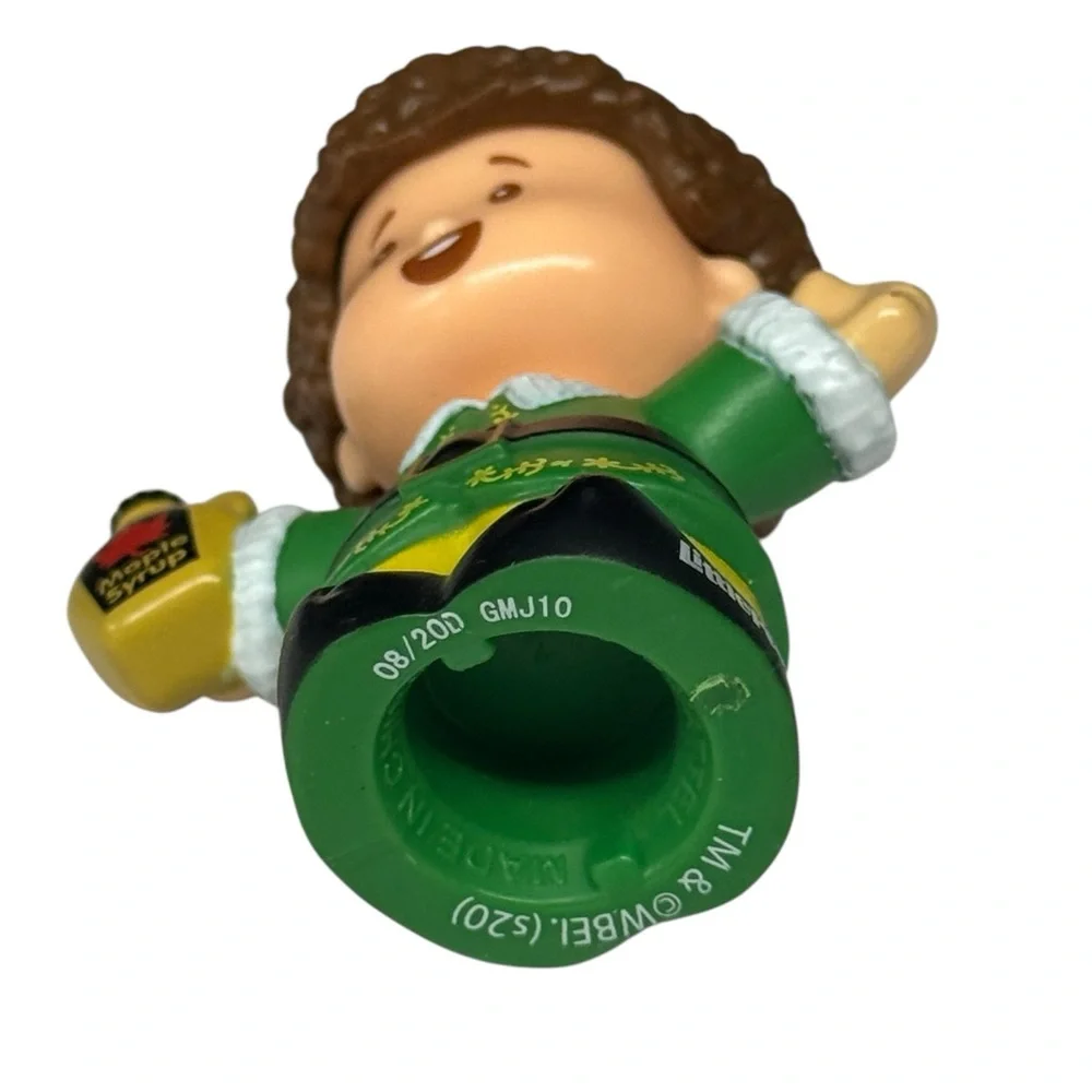 Fisher Price Little People Christmas Elf Buddy Movie Santa Claus Maple Syrup